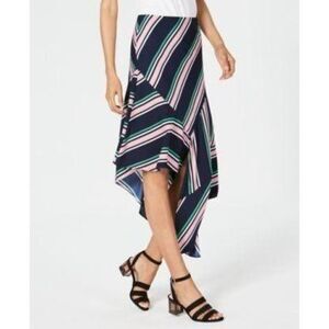 Size 4 Bar III Striped Skirt
